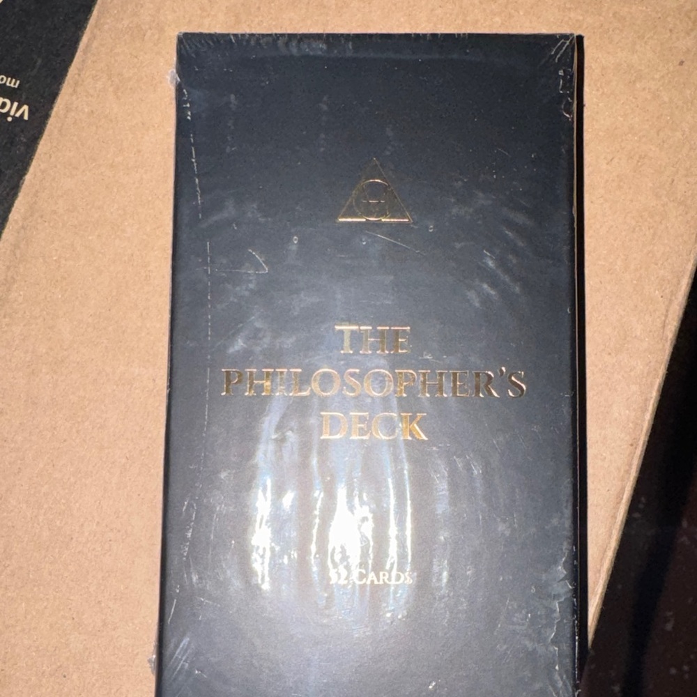 The Philosopher's Deck Cards